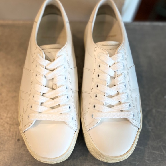 Women's Saint Laurent SL/39 Platform Court Classic - Picture 1 of 16